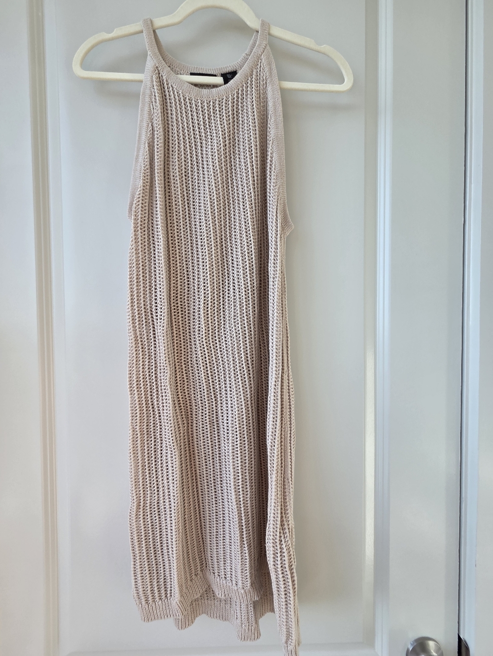 Tahari Open-Knit Beach Cover Up